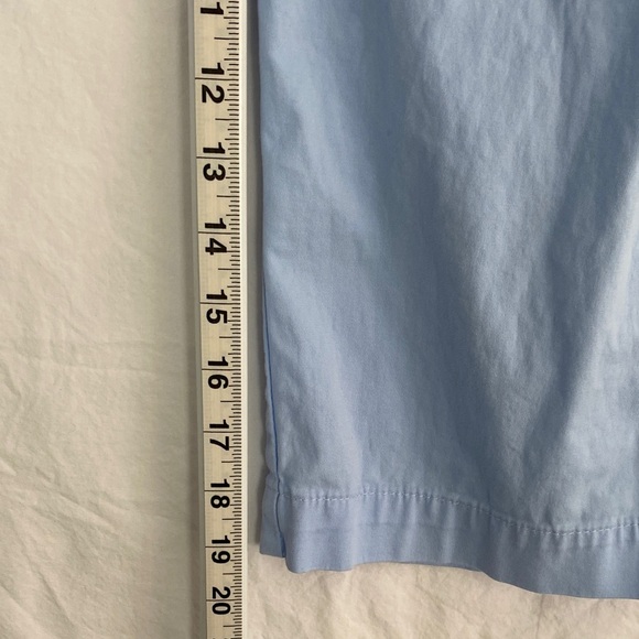 Gloria Vanderbilt Baby Blue Capris with Embroidery Size 12 - Picture 7 of 11